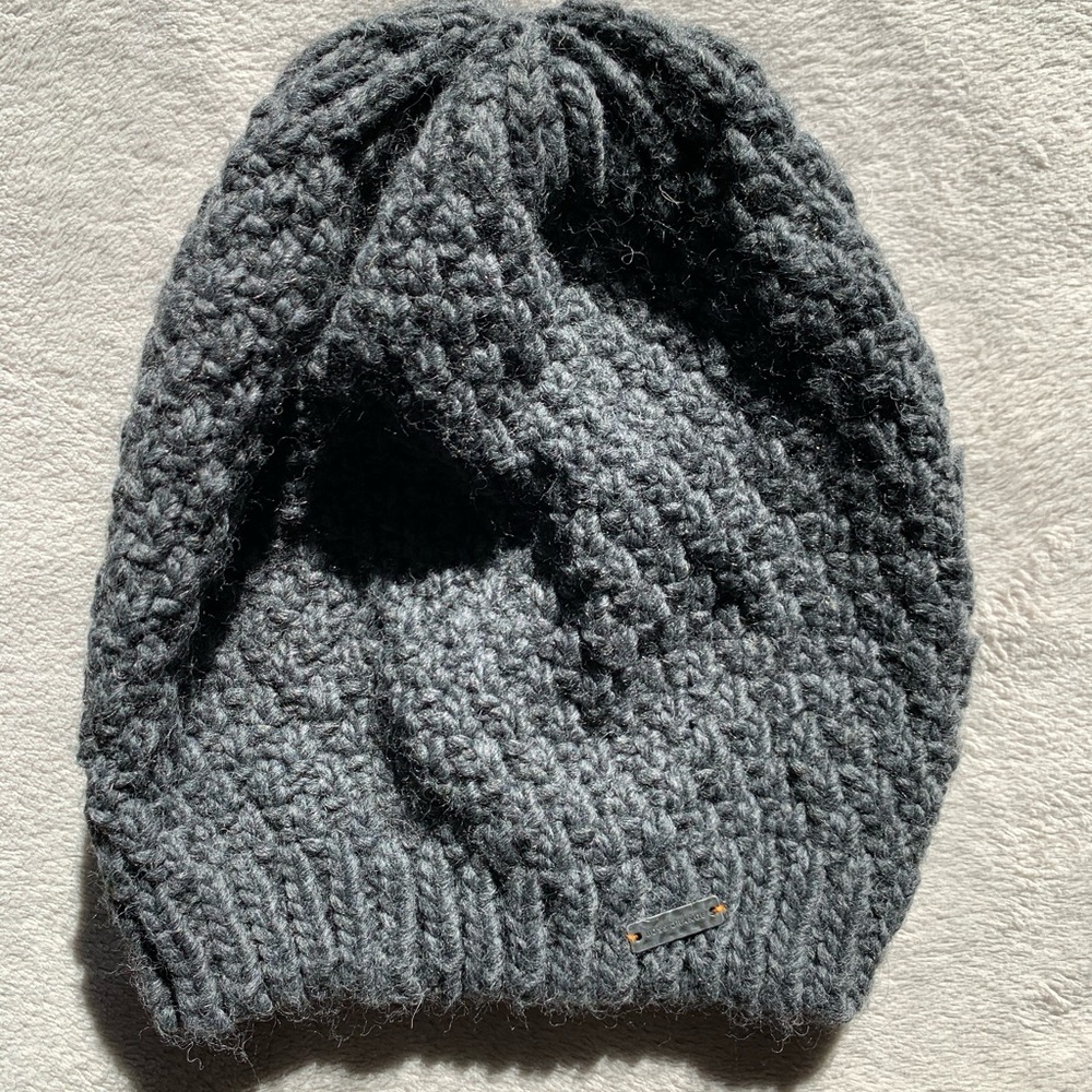 Boss Hugo Boss Orange Knitted Gray Hat
